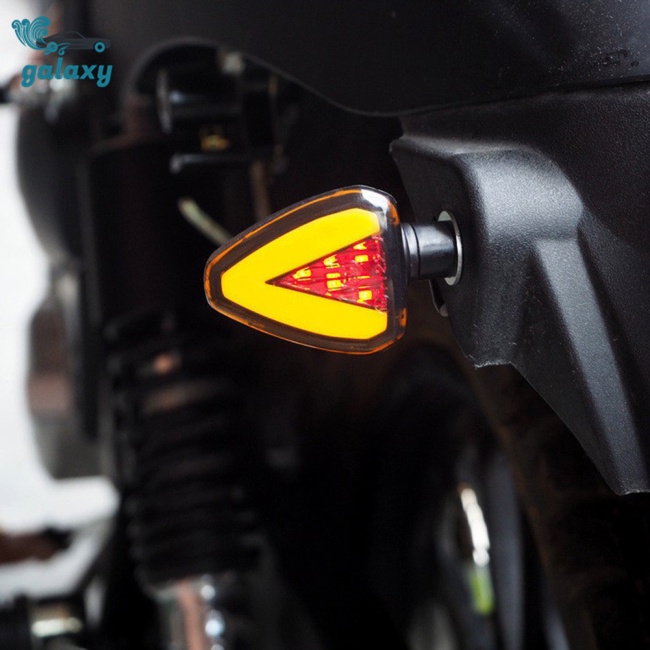 Galaxy Đèn LED Xi Nhan Hình Tam Giác Chuyên Dụng Cho Xe Mô Tô