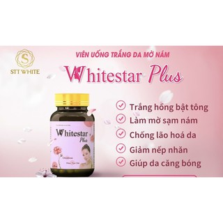 VIÊN UỐNG TRẮNG DA WHITESTAR PLUS