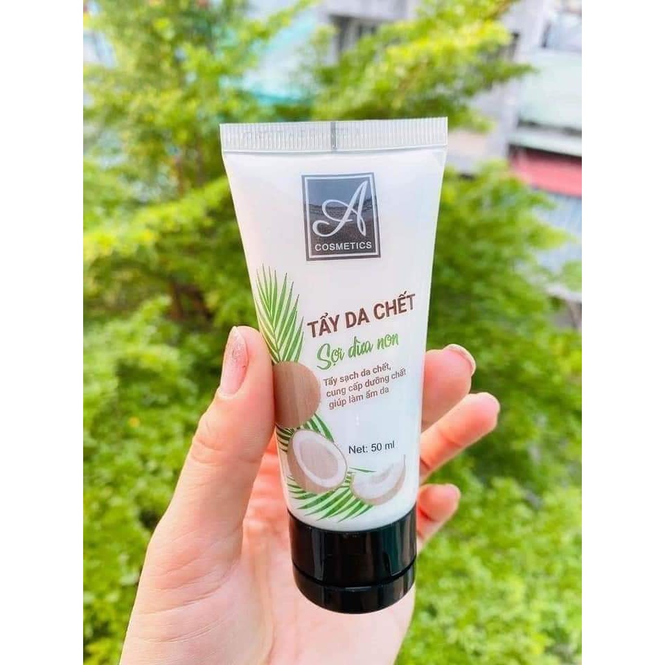 Tẩy Da Chết Sợi Dừa Non Tub 120ml Chai Lớn