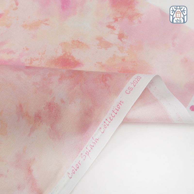 Vải cotton 100% tự nhiên🍒Chuanshui🍒khổ vải 110cm, màu loang lạ - vải đẹp handmade, quilt, may quần áo, túi