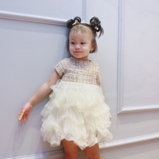 Kẹp tóc cột dừa [BONGKID104] cho bé gái có sẵn