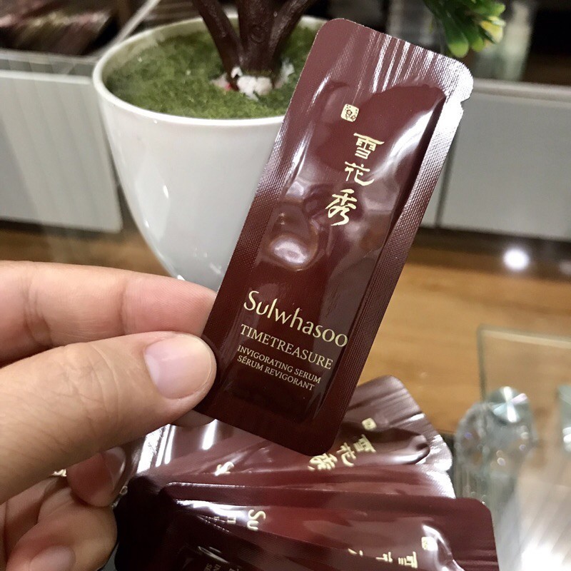 Combo 12 Gói Serum Tinh Chất Chống Lão Hóa Thông Đỏ Sulwhasoo The Ultimate S Serum Le Serum Ultime s 1ml