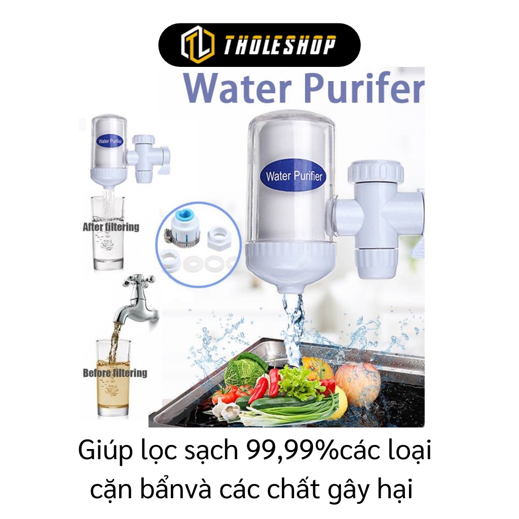 [SGD] Bộ Lọc Nước - Đầu lọc nước tại vòi Water Purifier làm sạch nước - lõi lọc 4 cấp độ 2643