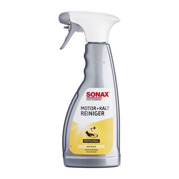 Chai xịt rửa vệ sinh động cơ máy xe Sonax Engine Cold Cleaner 500ml