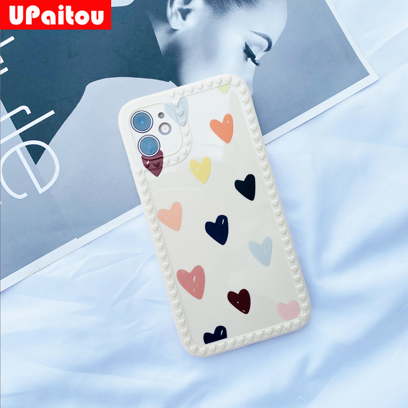 ốp điện thoại Tpu Họa Tiết Hoa Dễ Thương Cho Iphone 12 11 Pro Max Se 2020 X Xr Xs Max 8 7 6s 6 Plus | BigBuy360 - bigbuy360.vn