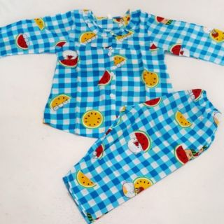 Bộ tole/lanh quần dài tay dài size 7