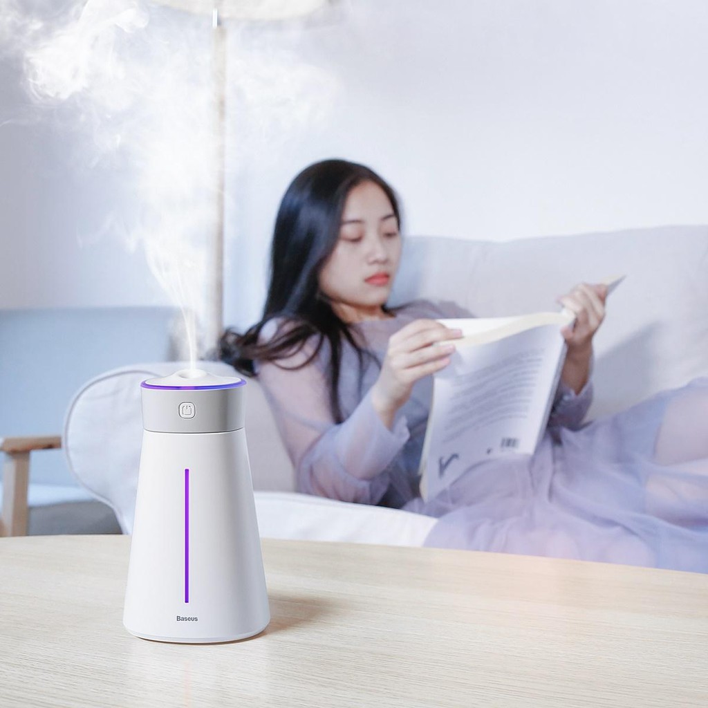 Máy phun sương Baseus Slim Waist humidifier,phun sương tạo độ ẩm - Bảo Hành 12 Tháng Rẻ nhất shopee 2020