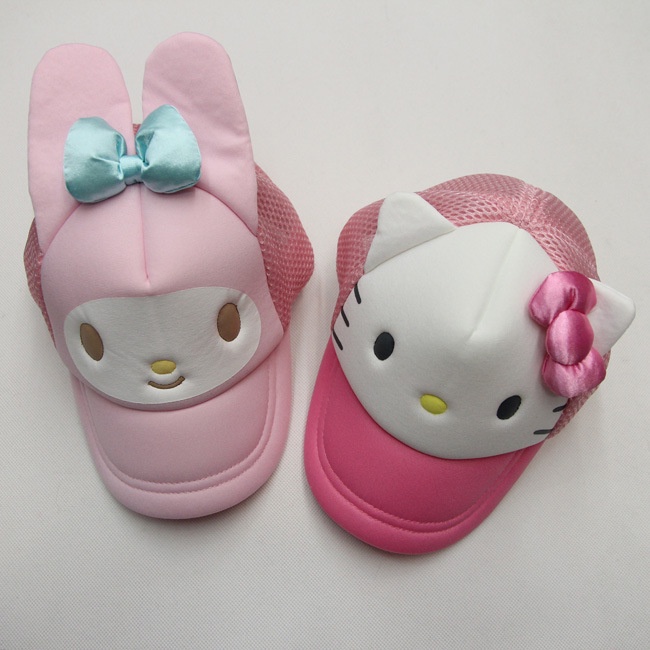 Nón Lưỡi Trai Họa Tiết sanrio Hello Kitty melody Dễ Thương Cho Bé