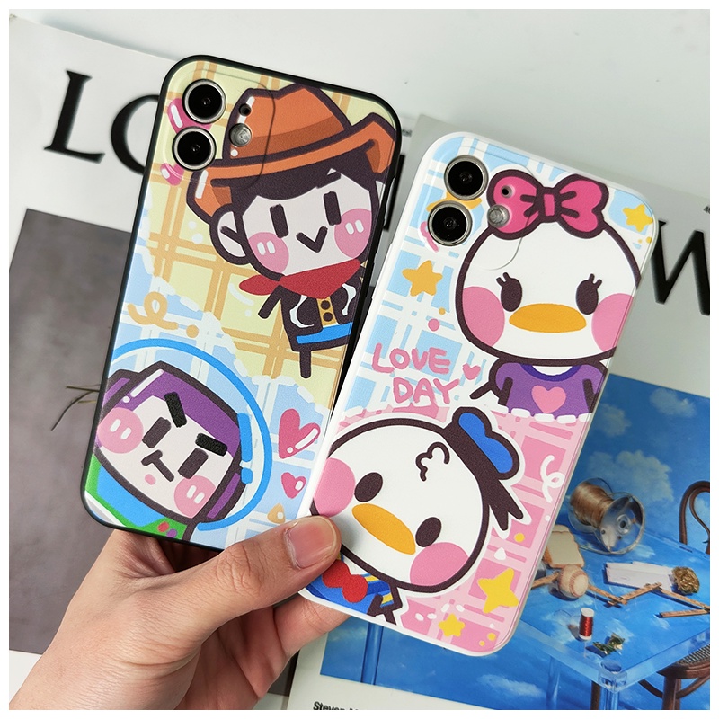 XIAOMI 11 4G 5G 9 8 Note10 Lite Pro Redmi Note10s Note9 Note8 Note7 Note6 9T 9 9A 9C 8 7 A3 Note 10 9 8 7 6 POCO M3 X3 Donald Duck case
