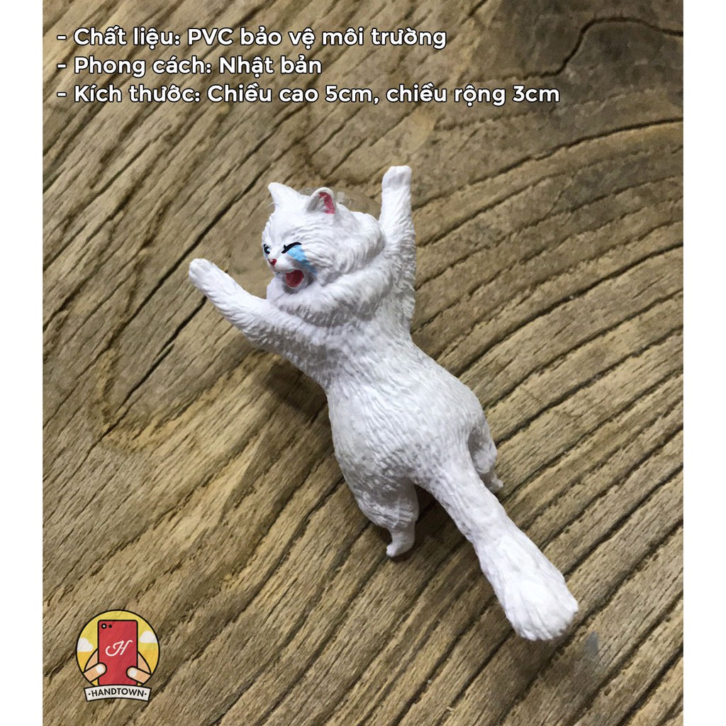 Đế giữ điện thoại mèo kute