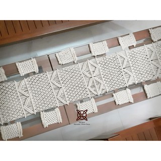 Tấm trải bàn macrame kích thước 30x160cm