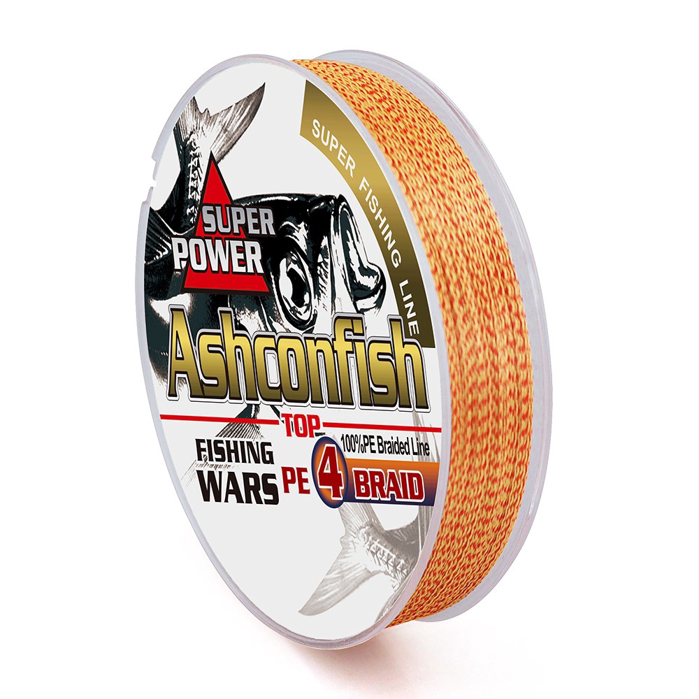 Sợi dây câu bện 4 dây pe siêu bền đủ kích thước 100m