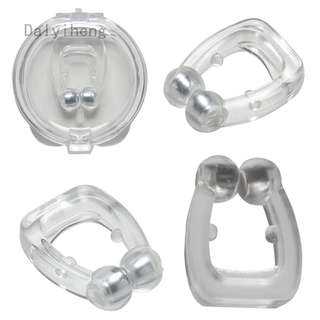 (Hàng Mới Về) Kẹp Mũi Silicone Nam Châm Chống Ngáy Khi Ngủ