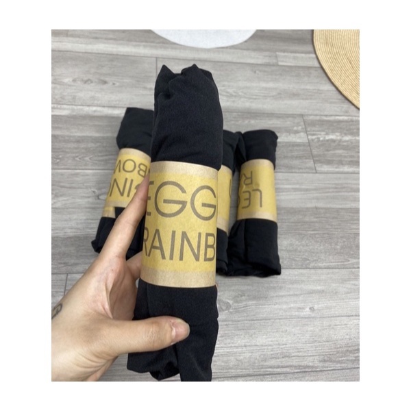 Quần lengging nữ lửng ngố nữ cạp chun vải cotton dẻo loại cuộn vàng cao cấp dày dặn loại 1