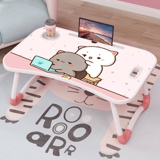 Bed desk laptop folding table lazy small table student dormitory writing table multifunctional learning table