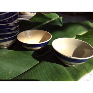 Chén chỉ xanh gốm xứ Nam Bộ - Cửa hàng Gốm Hoa Mai chuyên hàng chén bát gốm xưa