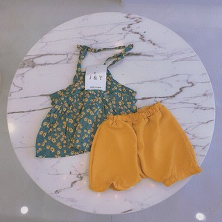 Set Quần Áo Hoa Nhí