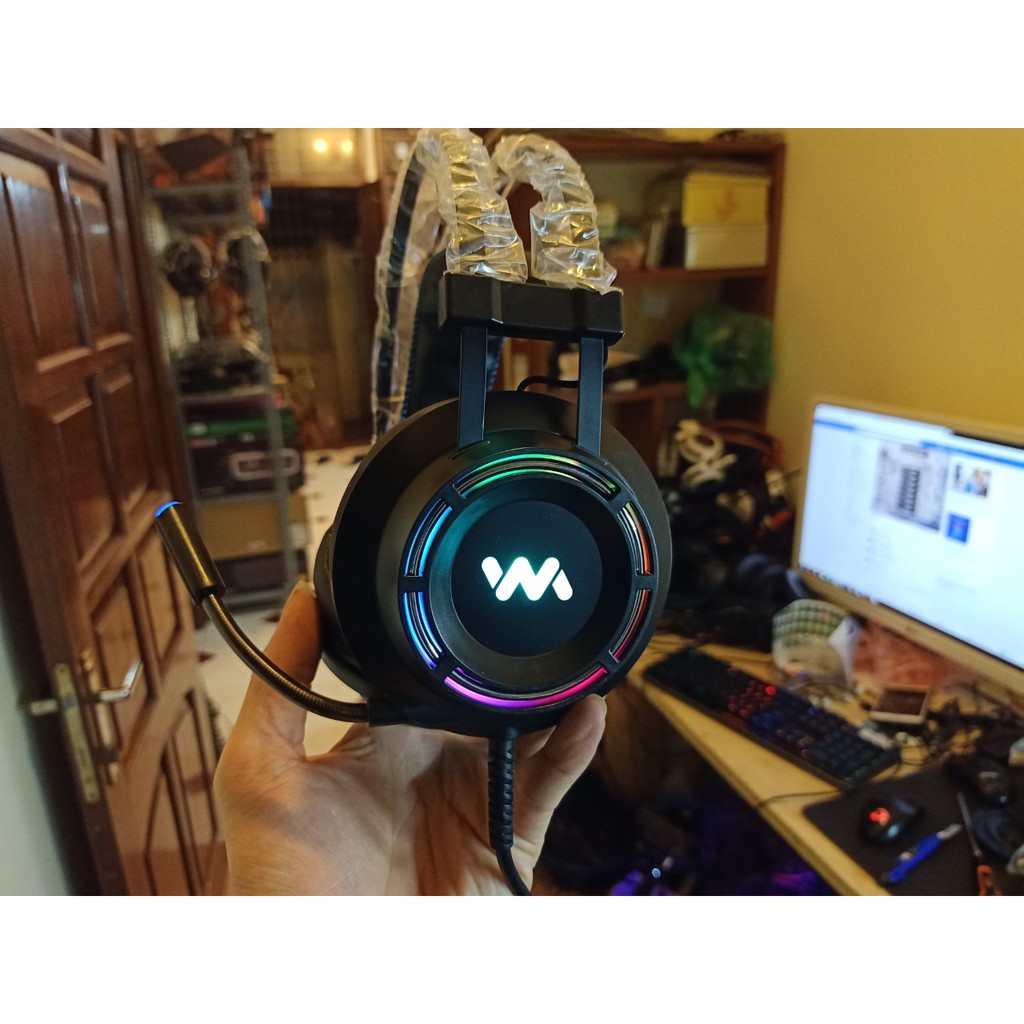 Tai nghe Wangming 9800 giả lập 7.1 USB
