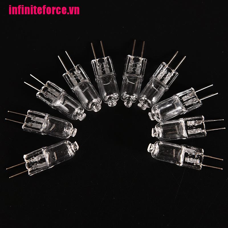 Bộ 10 Đèn Halogen G4 12v 20w Siêu Sáng Chất Lượng Cao