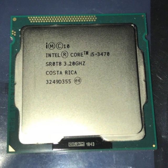 🔜 Bộ vi xử lý Intel CPU Core i5 3470 3.6GHz socket 1155 (4 lõi, 4 luồng) hoạt động tốt