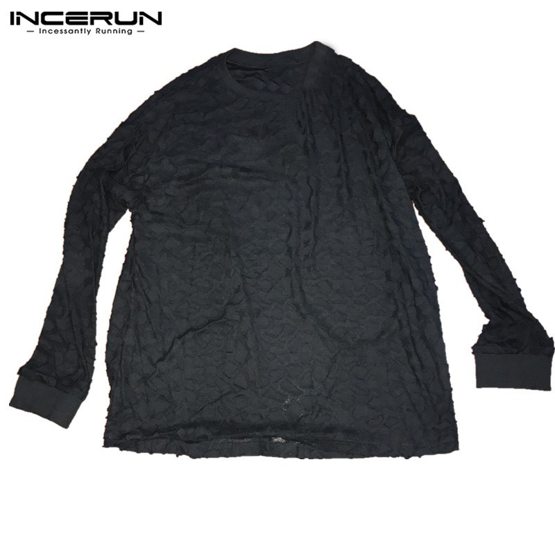 Áo Tay Dài INCERUN Dáng Rộng Họa Tiết Da Báo Thời Trang Cho Nam | BigBuy360 - bigbuy360.vn