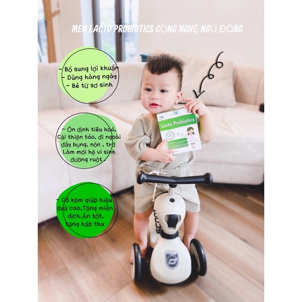 Men Vi sinh Lacto Probiotics - Cân bằng hệ vi sinh đường ruột, bảo vệ hệ tiêu hoá cho trẻ
