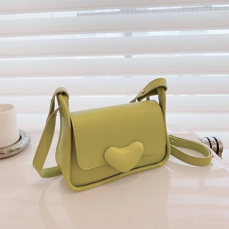 Túi Đeo Chéo Hình Vuông Nhỏ Màu Trơn Thời Trang Mùa Hè NB00072