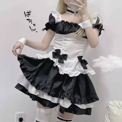 [CÓ SẴN] Trang phục Maid hầu gái mã M026 hóa trang halloween sự kiện lễ hội (festival) Sakana cosplay shop [Che tên] | BigBuy360 - bigbuy360.vn