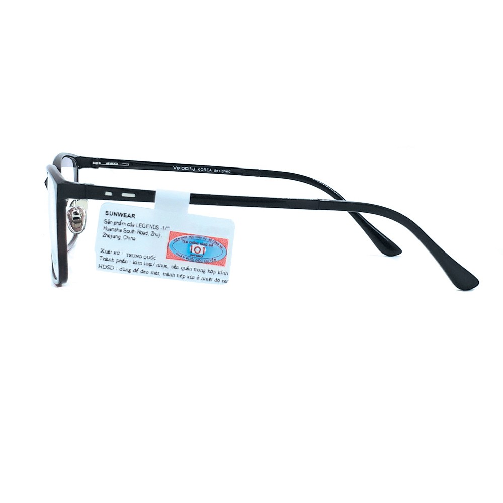 Gọng kính nam nữ thời trang Velocity VL47410 029 chính hãng