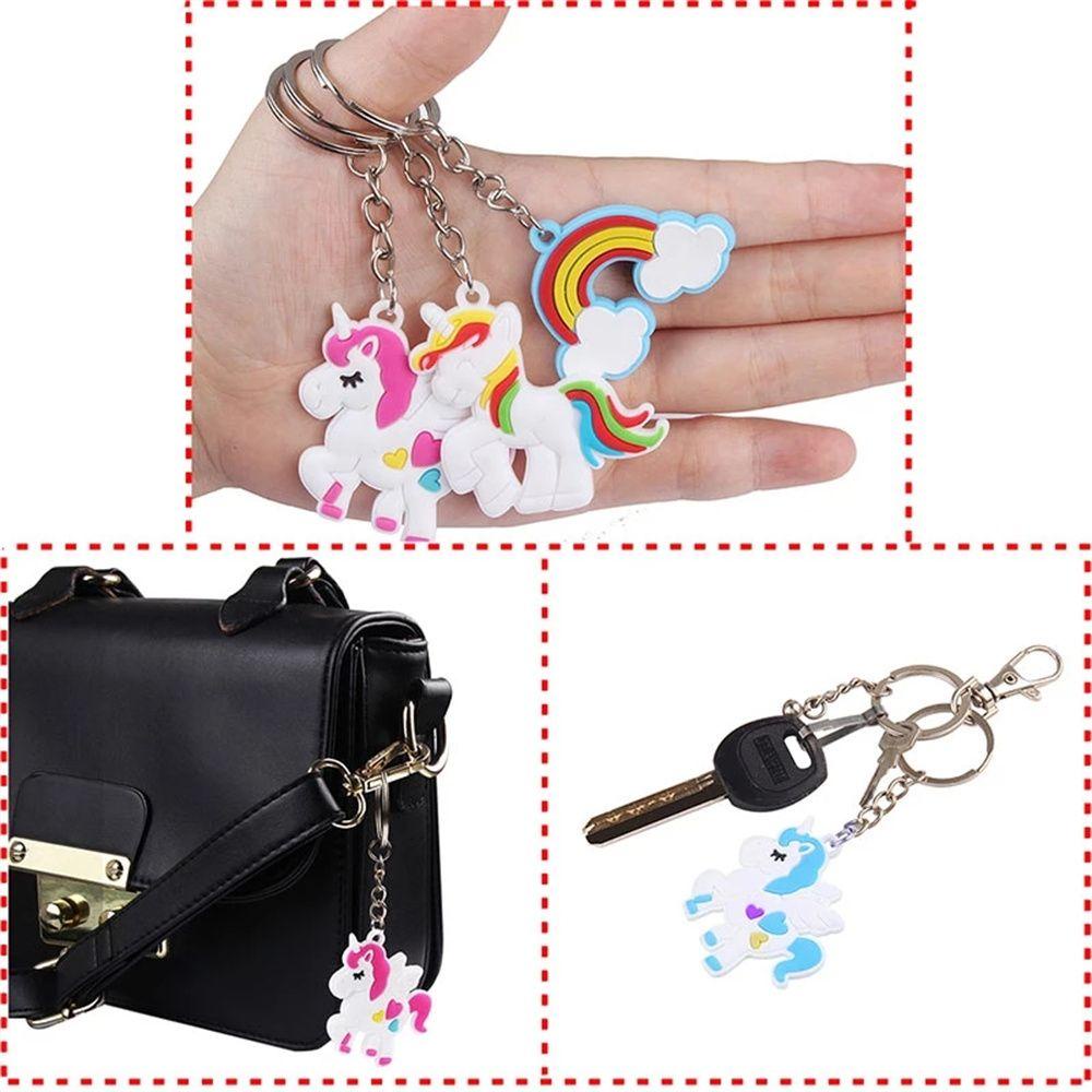 Set 10 Móc Khóa Kỳ Lân Nhiều Kiểu Dáng Xinh Xắn