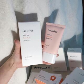 Kem Chống Nắng Innisfree Tone Up No Sebum Sunscreen SPF50 PA+++ (50ml)