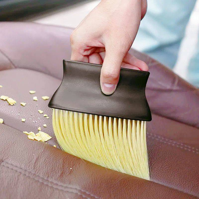 Car Interior Dust Sweeping Soft Brush Car Gap Dust Removal Brush Air Outlet Cleaning Brush Car Washing Tools cdDE
