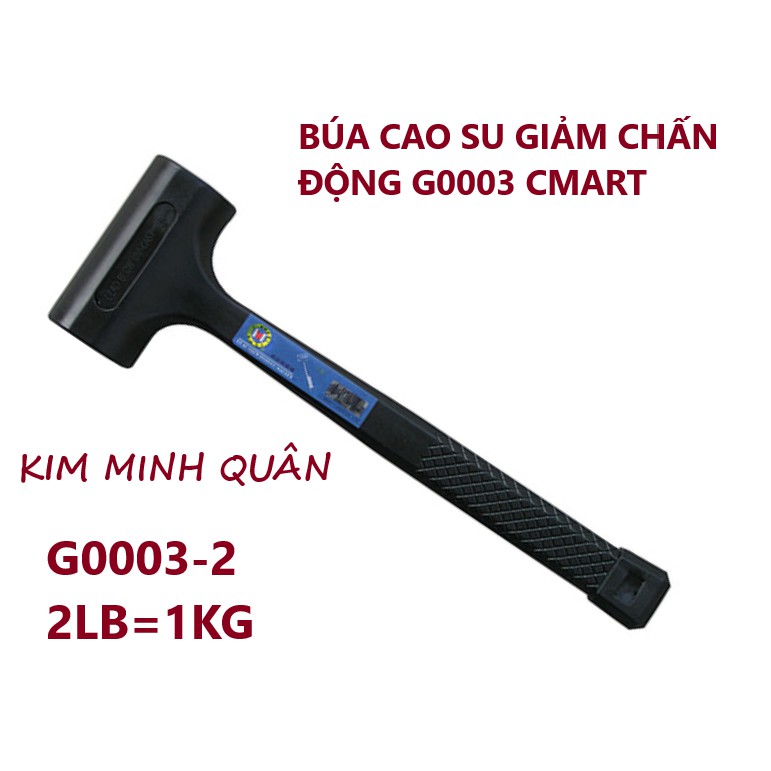 Búa Cao Su Giảm Chấn Động 1kg G0003-2LB CMART