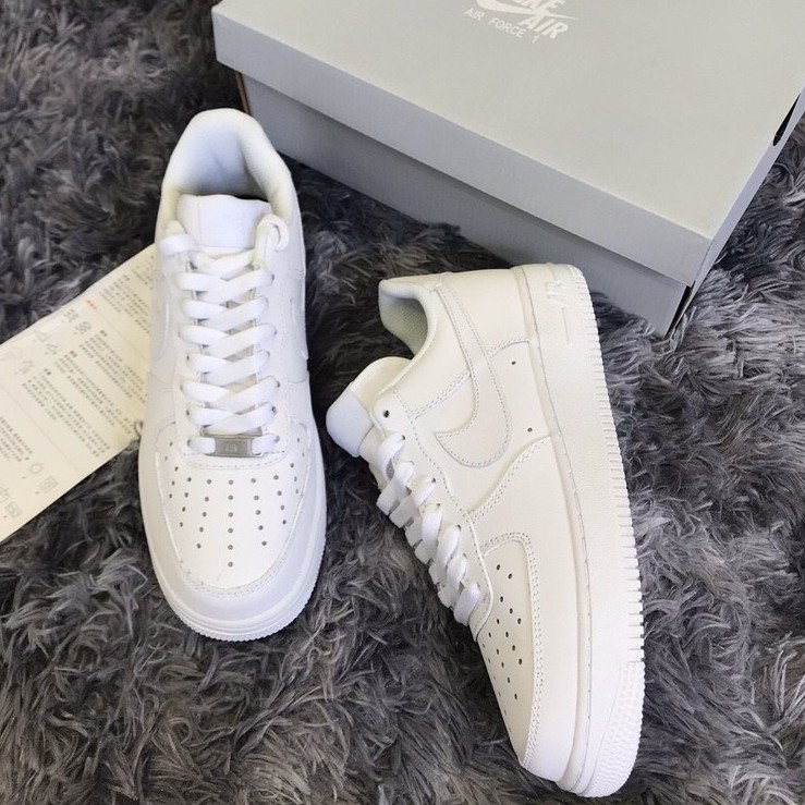 Giày thể thao sneaker nam nữ Air Force 1,Dio đen,Dio xám cực phong cách cá tính