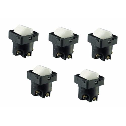Công tắc 1 chiều 2 chiều gắn mặt ổ cắm, hạt ct đơn 1 cực 2 cực