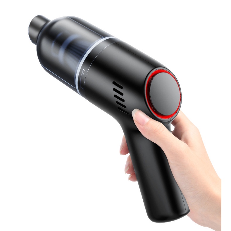 MHB 5, Máy hút bụi cầm tay mini không dây , vệ sinh bàn phím , hút bụi giường, ô tô lực hút 9000PA hút liên tục 30 phút