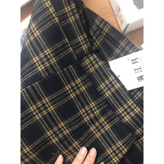 Chân váy chữ A kẻ caro