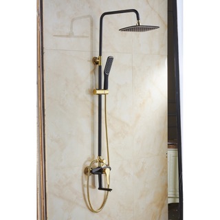 Com bo sen tắm và vòi lavabo