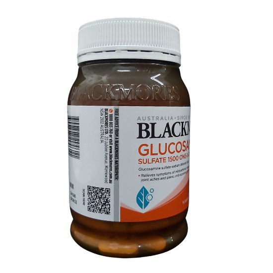 Thực Phẩm Bảo Vệ Sức Khỏe Blackmores Glucosamine Sulfate 1500mg One-A-Day 180 Viên