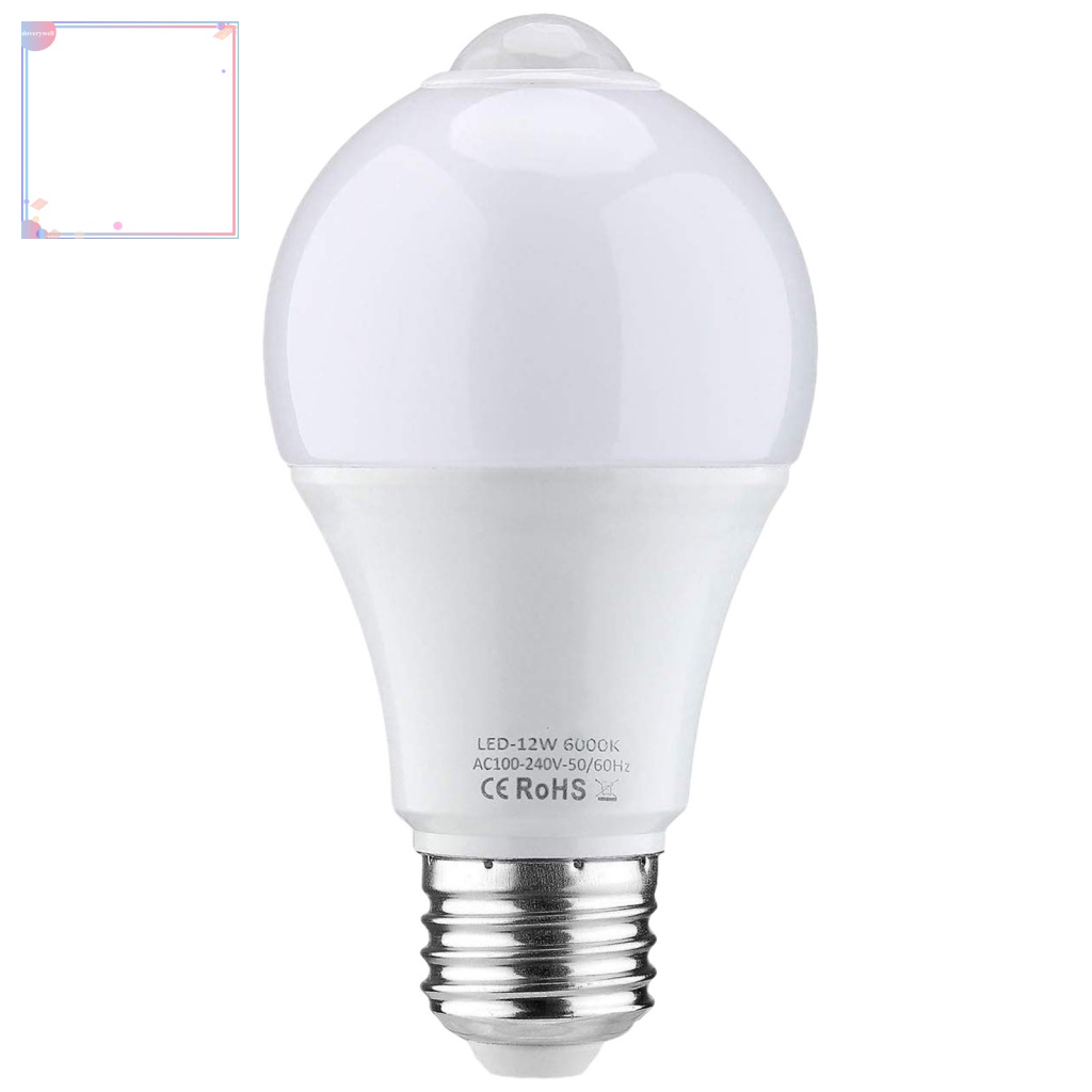 (DOV) Bóng Đèn LED An Ninh Tự Động Cảm Biến Chuyển Động Cơ Thể Không Chói