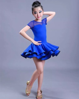 Đầm khiêu vũ trẻ em dáng xoè
