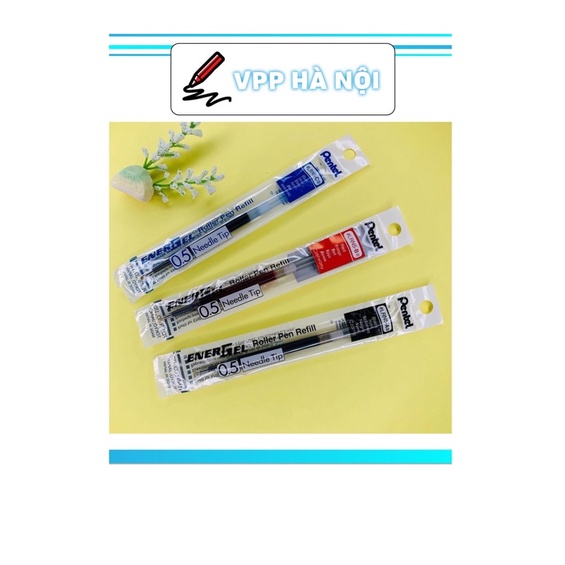 Ruột bút ký Pentel mực gel nét 0.7/05/1.0