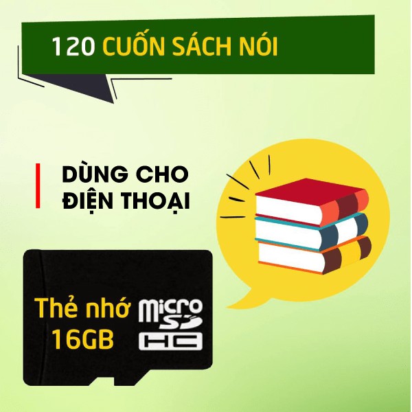 Thẻ nhớ của 120 cuốn SÁCH NÓI từ các GƯƠNG VĨ NHÂN, ANH HÙNG LỊCH SỬ, RÈN LUYỆN NỘI TÂM, DẠY CON NÊN NGƯỜI…, Tetosi