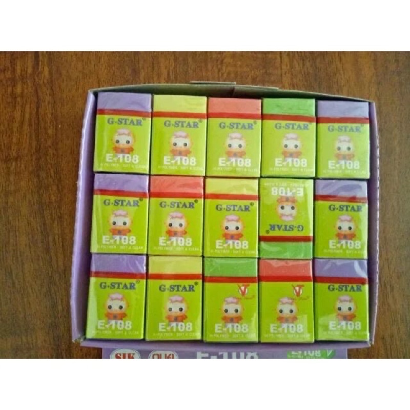 Set 10 Viên Tẩy học Sinh (có 3 màu)