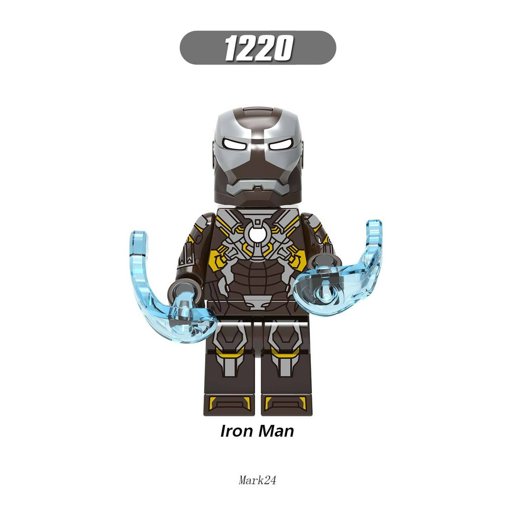 Minifigures Các Mẫu Siêu Anh Hùng Iron Man Phiên Bản Mark24 Mark25 Mark29 Mark30 Mark31 Mark32 Mark34 Mark35