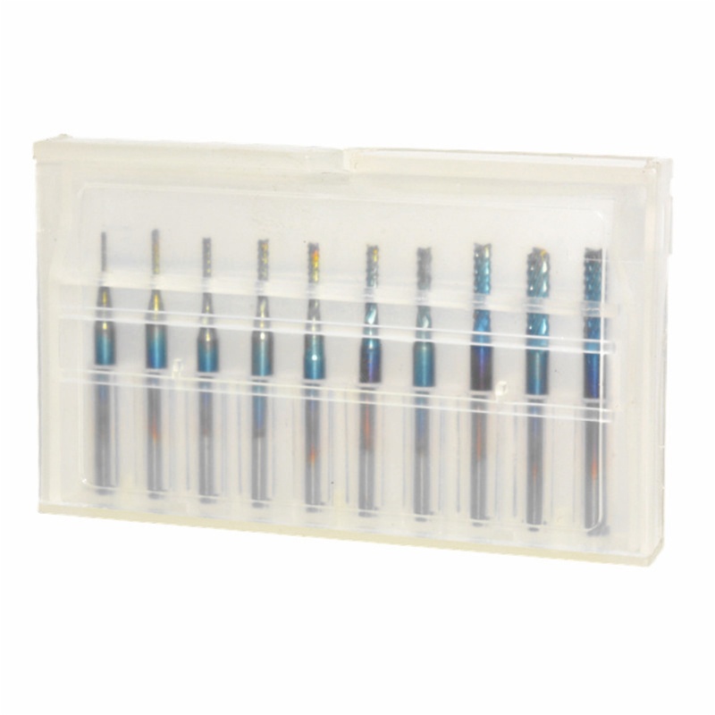 Mũi Phay CNC Màu Xanh Dương 0.8-3.175mm PCB