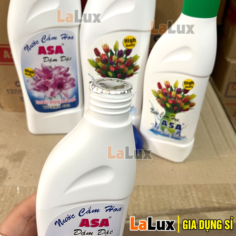 Nước Dưỡng Hoa Tươi Lâu ASA Đậm Đặc 400 / 200ML - Nước Cắm Hoa Tươi Lâu Siêu Dưỡng Hoa Lâu Tàn Lalux
