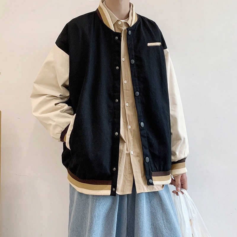 Áo Bomber nam nữ  - áo bóng chày siêu hot cho nam và nữ  - hàng kaki chất siêu dày - chi tiết từ đường kim mũi chỉ-B2
