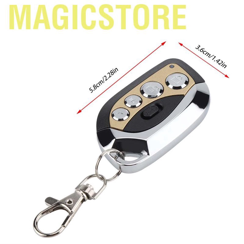 Magicstore 433MHz Universal Copy Remote Controller Garage Door Opener Security Cloning Key Lock