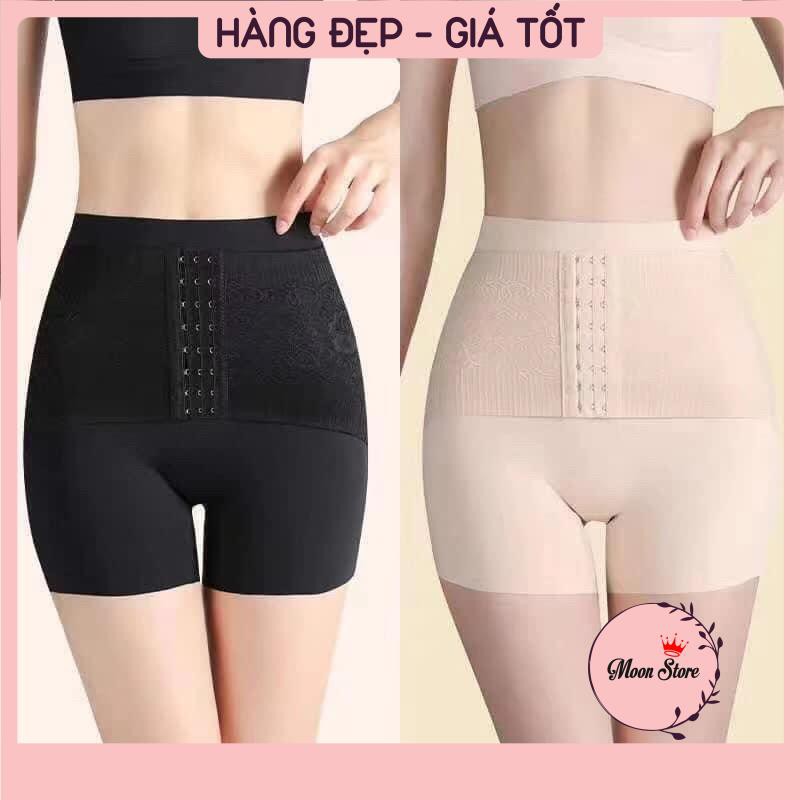 [Mã 12FASHIONSALE1 giảm 10K đơn 50K] Quần Nịt Bụng, Gen Bụng Đùi cài khuy su đúc, mặc trong váy nâng mông